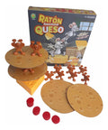 Juego De Mesa Ratón Amontona Queso Niños Juguete Equilibrio