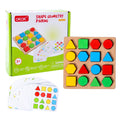Juego Montessori Clasificador Encaje Figura Madera Didáctico